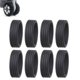 thumbnail image 1 of Dinheiro Fundas para Ruedas de Equipaje, Paquete de 8 Fundas para Ruedas de Maleta de Equipaje para la mayoría de los Juegos de Equipaje con Ruedas de 8 Ruedas, Funda de Silicona con Ruedas, 1 of 7