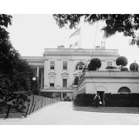 Print: White House, With, 7/12/20