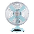 thumbnail image 1 of Better Homes & Gardens 8 inch Retro 3-Speed Metal Table Fan Mint, 1 of 7
