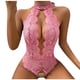 thumbnail image 1 of Mono de encaje para mujer, lencería push-up, lencería para juego de roles, mamelucos de lencería para mujer Fridja nalpqowj41496, 1 of 8