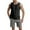 Black, variant on Mens Tank Tops Summer Sleeveless Undershirts Stringer Tank Top Soft Casual Muscle Shirt Undershirts Tank Loose Fit Gym Clothes for Men