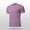 #Purple, variant on DPTALR Men's Summer Loose Solid Color Crew Neck Short Sleeve Casual T-shirt,Orange, XXL
