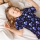 thumbnail image 5 of Balery Skull flower leaf purple Conjunto de Pijama Infantil de Manga Corta con Estampado – Ropa de Dormir de Algodón Suave-Medium, 5 of 6