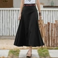 thumbnail image 5 of ZANZEA Women Casual Daidy High Waist Loose Swing Hem Pleated Skirts Dress, 5 of 7