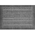 thumbnail image 1 of Ahgly Company Indoor Rectangle Abstract Gray Modern Area Rugs, 5' x 8', 1 of 4