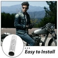 thumbnail image 2 of 2Pcs Motorcycle Foot Peg Universal Metal Rear Footrest for Off-road Adventure in Sleek Black Exterior, 2 of 8