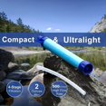 thumbnail image 3 of ENFOURCLASS 1/2/3/4pcs Portable Water Filter Straw (Personal Purifier, Survival Gear) - For Camping, Hiking, Emergency & Outdoor Adventures, 3 of 16