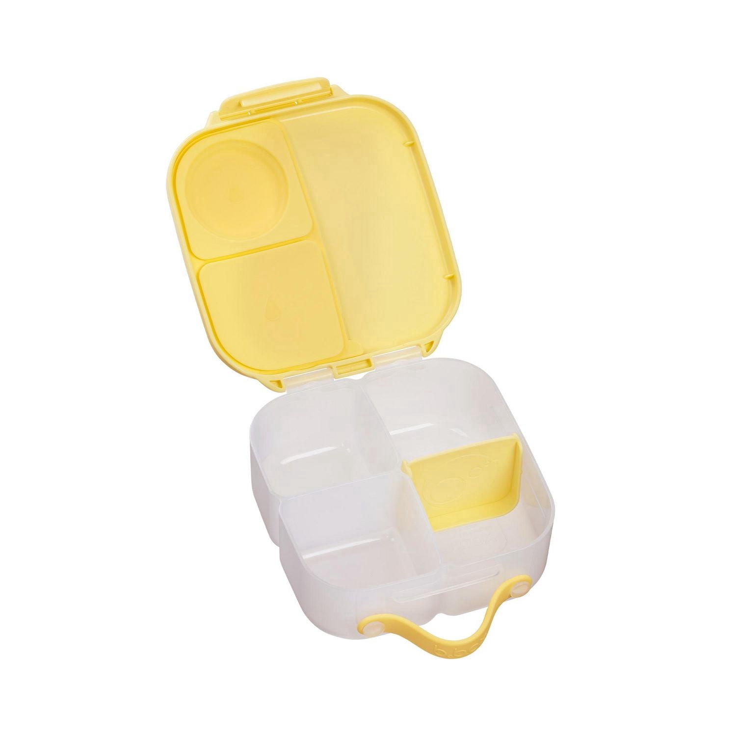 b.box - Mini Lunch Box for Kids: Lightweight Bento Box, Lunch Snack Container with 2 Leak Proof Compartments. Ages 3+ School Supplies, BPA Free