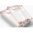 thumbnail image 3 of Inkdotpot FloralWhy Do We Do That 50-Pack Bridal Wedding ShowerGameBachelorette Party ActivityGameCards, 3 of 7
