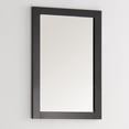 thumbnail image 2 of Fresca Hartford 20" Black Traditional Bathroom Mirror, 2 of 2