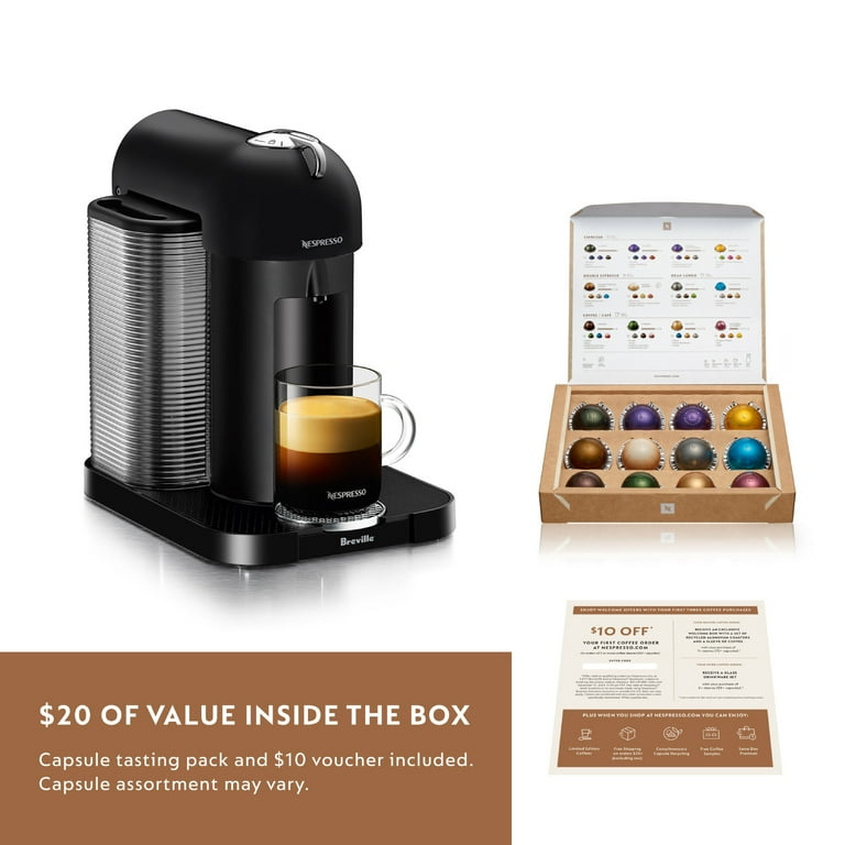 Breville Nespresso Vertuo Single-Serve Coffee & Espresso Machine