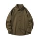 thumbnail image 1 of pstuiky Camisas casuales de manga larga para hombre, Camisa informal de manga larga con botones y cuello vuelto para hombre camisetas de hombre xl, 1 of 3