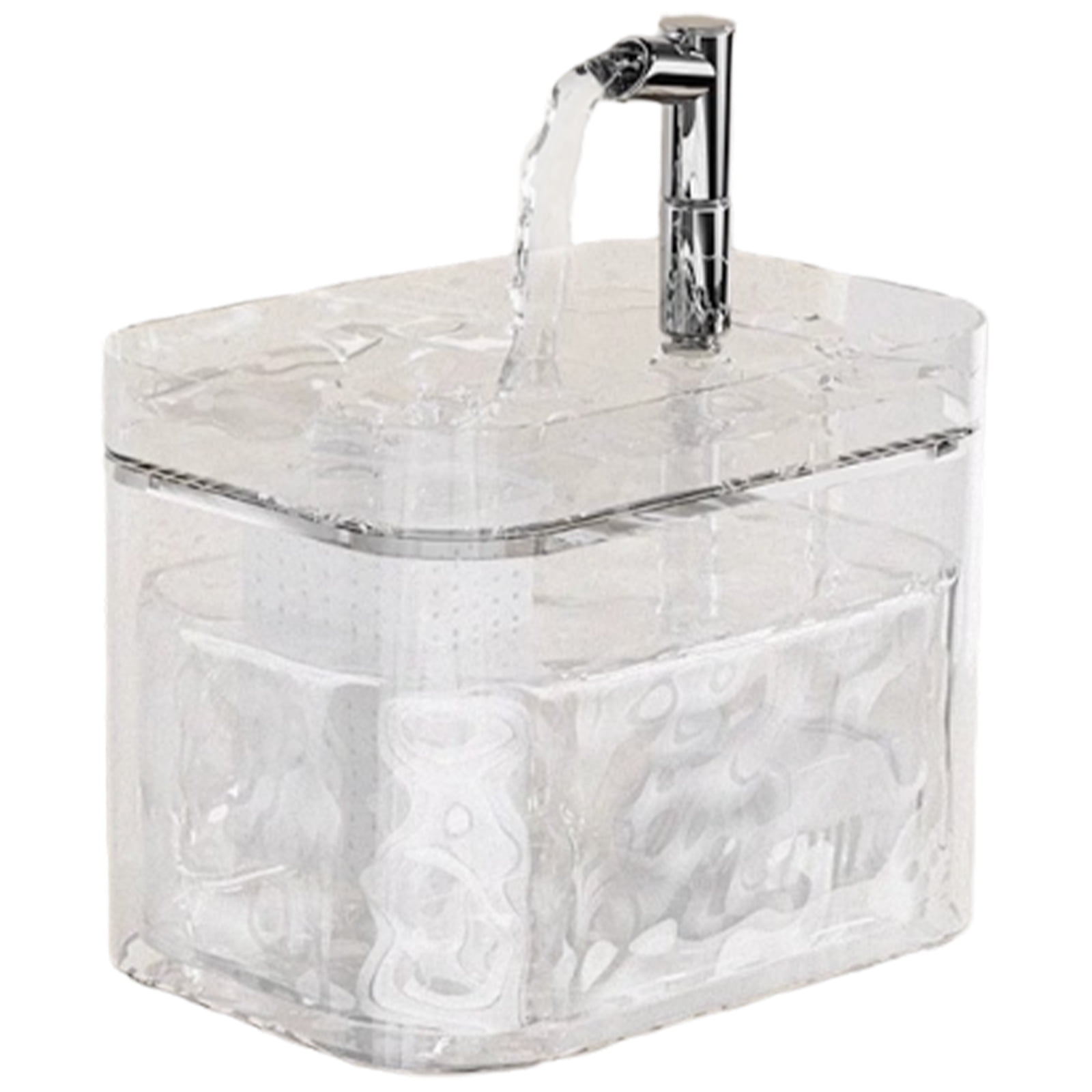 Quiet Automatic Dog Waterer Dispenser Mute Indoor Pet Drinking Fountain Easy to Drink