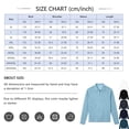 thumbnail image 3 of Men's Solid Color Waffle Knit Quarter Zip Pullover Long Sleeve Polo Sweater Slim Fit Casual Tops, 6XL, 3 of 5