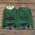 thumbnail image 4 of Christmas True Story Hoodies for Women 2025 Long Sleeve Christian Hooded Sweatshirt Pullover Tops, 4 of 5