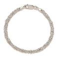 thumbnail image 4 of Sterling Silver Bracelet Chain Styles Link, Other 5 mm 7.5 in 7.5inch Polished Fancy Link, 4 of 5