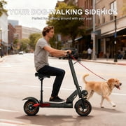 Electric Scooter - Mankeel 800W Motor, Electric Scooter with 10 Air-Filled Off-Road Tires, 28Mph Top Speed, Max 31 Miles Long Range, Dual Braking System for Teen and Adults