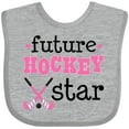 thumbnail image 3 of Inktastic Future Field Hockey Star Girls Baby Bib, 3 of 4