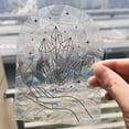 thumbnail image 2 of Calcomanía Para Ventana Pegatinas de vidrio electrostático con prisma arcoíriscalcomanía de PVC para ventana de casa (RPS082), 2 of 3