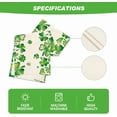 thumbnail image 6 of Green Shamrock Bushes St. Patrick''s Day Table Runner, Seasonal Spring Holiday Kitchen Dining Table Decoration for Indoor Outdoor Home Party Decor 13 x 72 Inch, 6 of 6