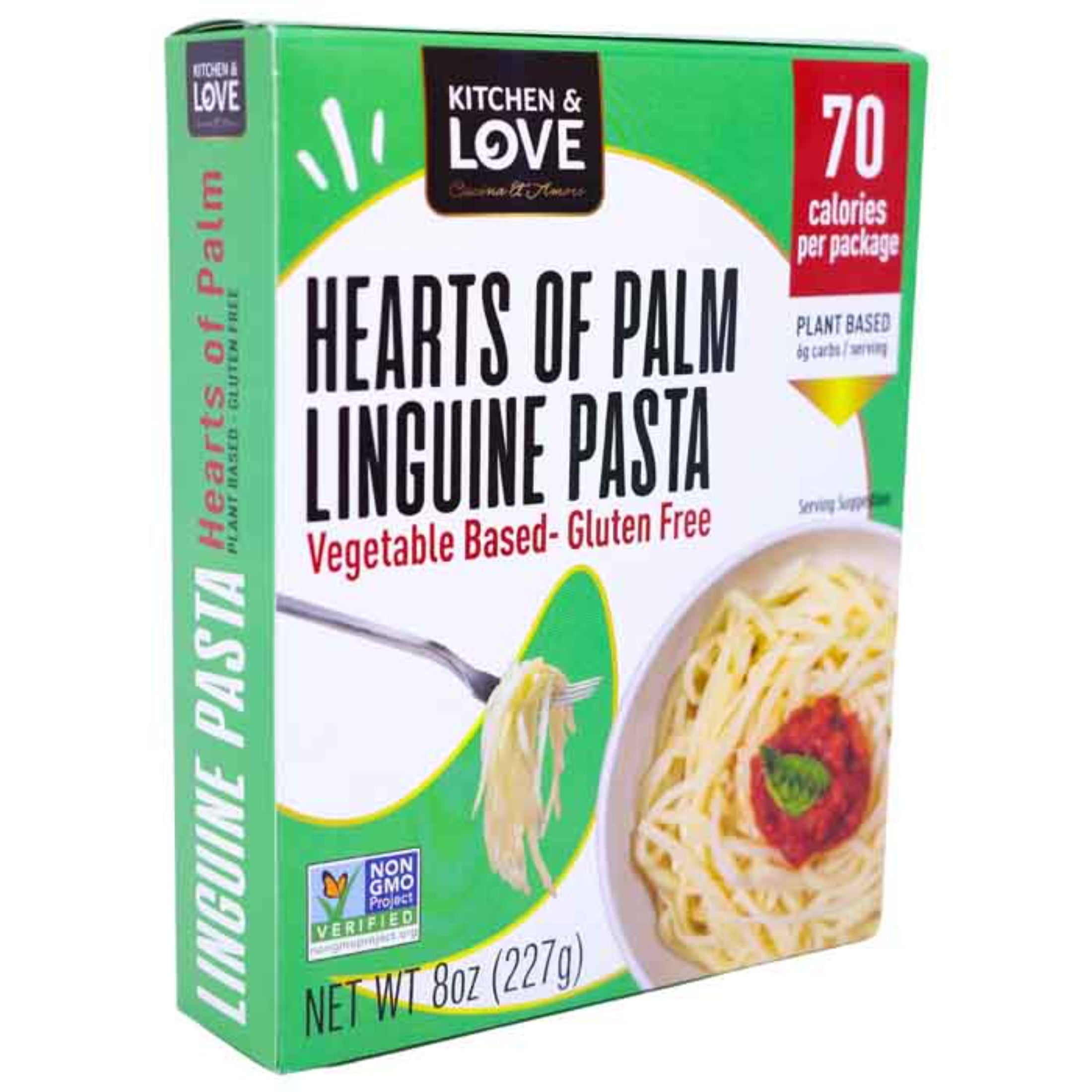 Pasta Linguine Hearts of Palm Pack of 6
