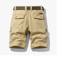 thumbnail image 2 of Jophufed Fashion Men's Pants Pocket Zipper Resilience Leisure Time Tooling Short Pants, 2 of 3