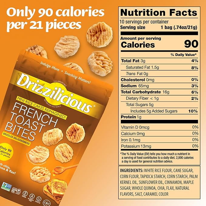 Drizz French Toast, 0.74oz-PDQ