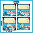 thumbnail image 3 of Tarjetas de San Valentín con bloques de construcción de animales marinos, 24 unidades, 3 of 8
