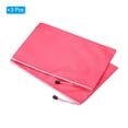thumbnail image 3 of Unique Bargains Waterproof Zipper File Bags, A4 Document Holders for Office, Pink 3 Pack, 3 of 6