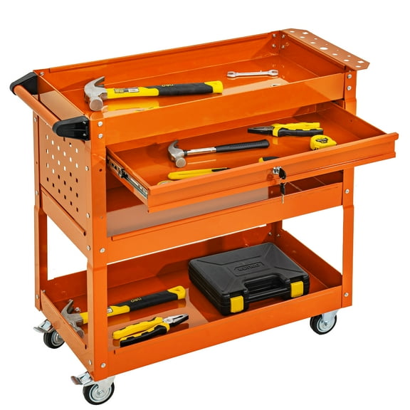 30-inch metal tool box with drawer