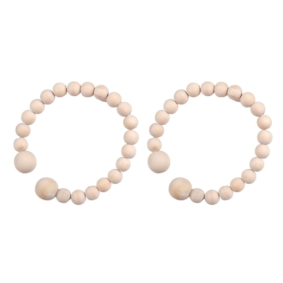 lanema Wooden Curtain Clasps No Holes Required Stylish Decoration