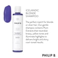 thumbnail image 3 of Philip B Icelandic Blonde Tone Correcting Shampoo, Plum Extracts, 7.4 fl oz, 3 of 7