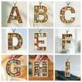 thumbnail image 3 of 26 Letter Acrylic Keychain Pendant For Books, 3 of 3