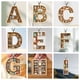 thumbnail image 3 of Decoración del hogar, decoración de habitaciones, decoración de paredes. Llavero acrílico con 26 letras para libros. Colgante con letras., 3 of 3