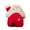 Red, variant on Gallickan Christmas Decoration Stuffed Animal, 17.7" Christmas Snowman Plush Toy for Christmas Plushie Decor Christmas Supply, 9.84", White