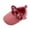 Red, variant on Otqutp Wedding Dance Shoes for Flower Girls Baby Girls Non-Slip Floral Bow Shoes Soft First Walking Shoes Princess Shoes 0-18 Months Dance Shoes