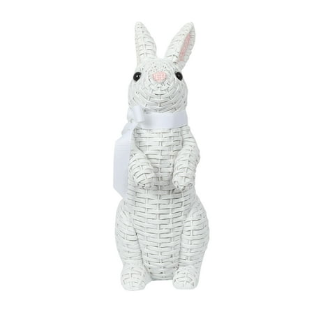 Random Ornament Assortment European Garden Garden Home Children Room Decoration Resin Bow Rattan Standing Effect Rabbit Easter Installation Garden Statues Elephant