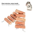 thumbnail image 4 of Small Pet Ladder Toy, Decorative Corncob Arch Bridge Ladder Toy Relieve Boredom  For Parrots For Hamsters For Rabbits, 4 of 8