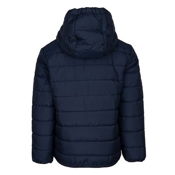 Nike Little Kid Boys Sports Essential Padded Jacket,Obsidian/University Red,5