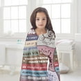 thumbnail image 4 of Yibo Gifts for Mom from Daughter Son Blanket Flannel Soft and Comfortable Anti-static Bed Sofa Blanket, 4 of 6