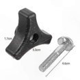 thumbnail image 3 of Replacement Triangle Handle Nut Bolt Set for Lawn Mower Maintenance Parts, 3 of 5
