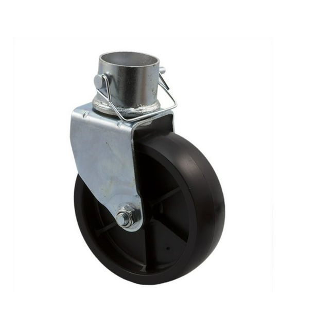 6" Trailer Jack Swivel Caster Wheel with Pin Boat Hitch Replacement