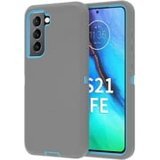 For Samsung Galaxy S21 FE 5G Case Heavy Duty Shockproof Heavy Duty Rugged Protective Cover