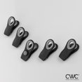 thumbnail image 3 of HAHDAXIA 5 Pc Chip Bag Clips, Kitchen Clips, Magnetic Chip Clips for Bags, Food Bag Clips with Airtight Seal (Black), 3 of 7