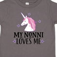 thumbnail image 4 of Inktastic My Nonni Loves Me Girl Unicorn Girls Toddler T-Shirt, 4 of 5