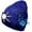 Royal Blue, variant on Viworld Bluetooth Beanie Hat with LED Light Unisex, Headlamp Cap with Headphones USB Rechargeable, Built-in Stereo Speakers & Mic Winter Knitted Night Lighted Music Hat for Hiking, Biking (Royal Blue)