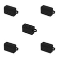 thumbnail image 3 of Advancent Bolsa de almacenamiento de cables Organizador de cables Color sólido Accesorios electrónicos Auriculares Bolsa de viaje Suministros para Negro 5piezas Advancent CBP221082, 3 of 5