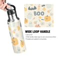 thumbnail image 4 of Yayeee 20oz Insulated Water Bottle Double Wall Stainless Steel with Flip Straw Lid, Halloween Cute Pumpkins, 4 of 7