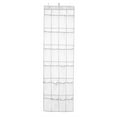 thumbnail image 3 of Over-the-Door 24-Pocket Shoe and Toy Organizer — White Hanging Storage Rack for Space Saving, 3 of 8