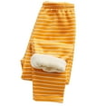 thumbnail image 3 of Bovxnpu Fall Winter Boys Girls Pants, Girls Cotton Jogger Pants Loungewear, Children's Thermal Pants Boys And Girls Padded And Thickened Bottoming Pajama Pants Striped Home Pants, 3 of 3